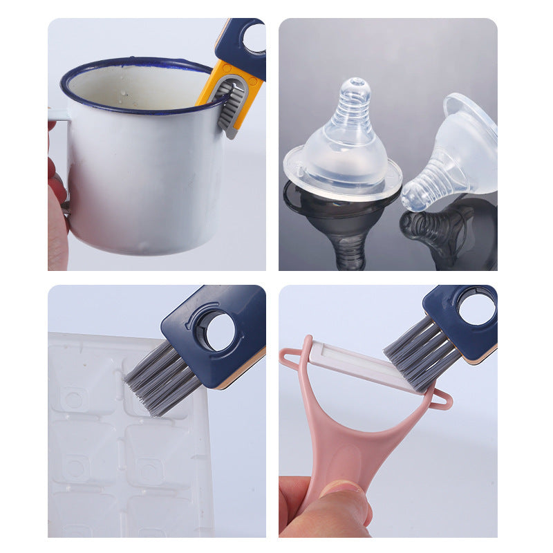 4 In 1 Bottle Gap Cleaner Brush Multifunctional Cup