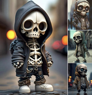 Halloween Cool Skeleton Figurines Skeleton
