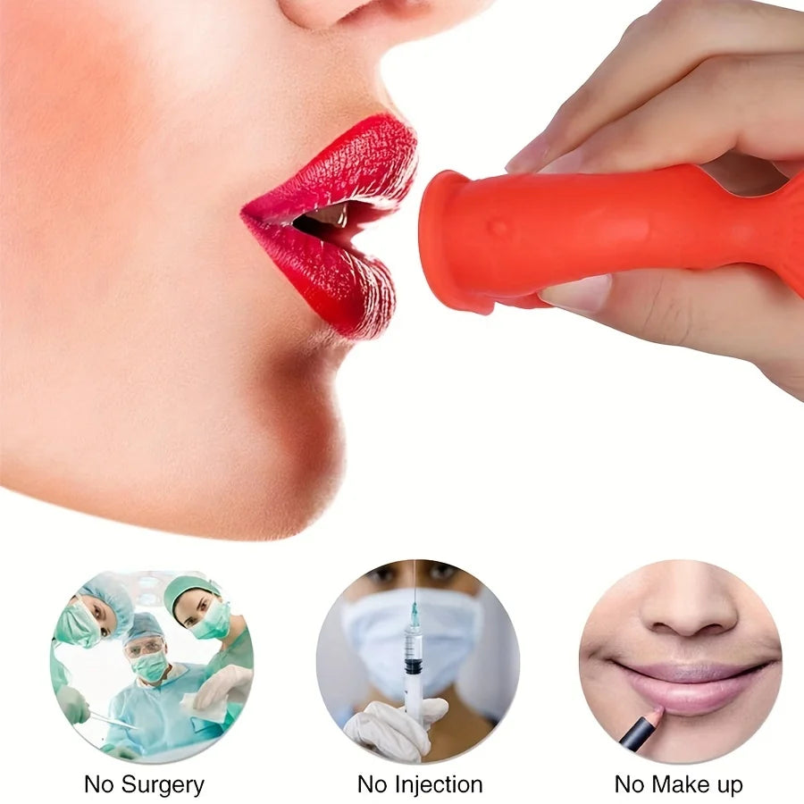 Lip Plumping Tool - Soft Silicone Natural Lip Enhancement