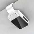 1PC Car Sun Visor Glasses Clips Interior Eyeglasses Storage Holder Compact Storage Auto Interior Accessory with Alloy Buckle
