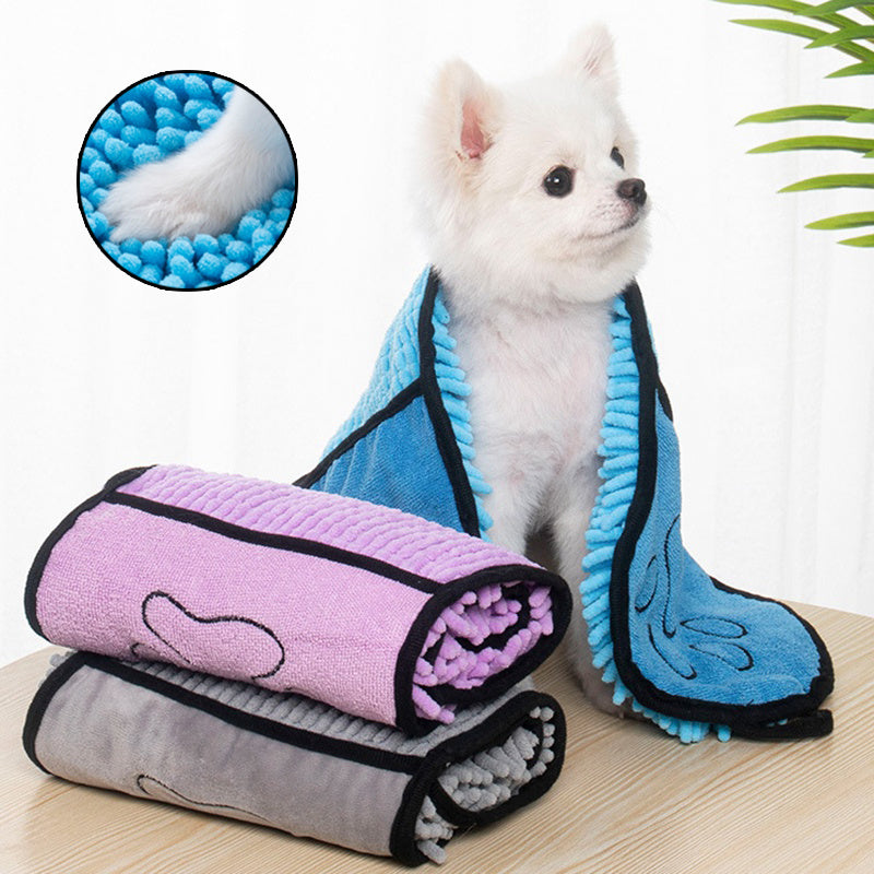Dogs Cats Towels Super Absorbent Bathrobe